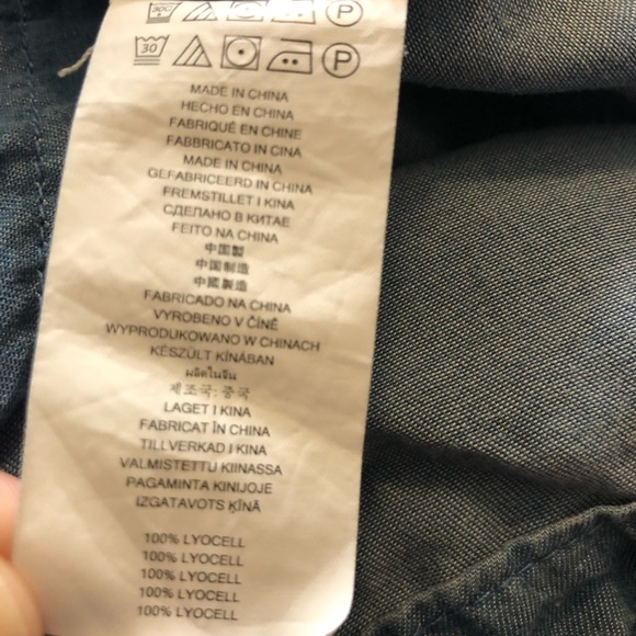 Michael Kors Cold Shoulder Chambray Dress - Picture 8 of 11